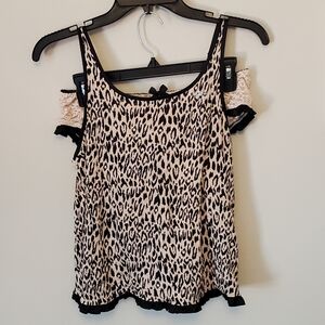 Vintage Victoria's Secret Leopard and Lace Lingerie Set
